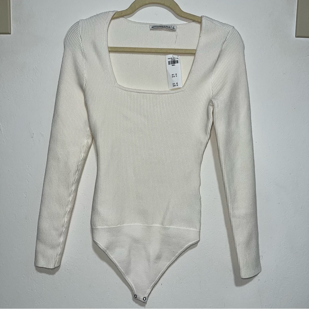 Abercrombie and Fitch ribbed bodysuit.